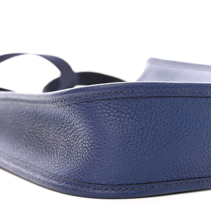 Hermes Taurillon Maurice Amazone Evelyne TPM Bleu Saphir Blue Indigo 8 of 11