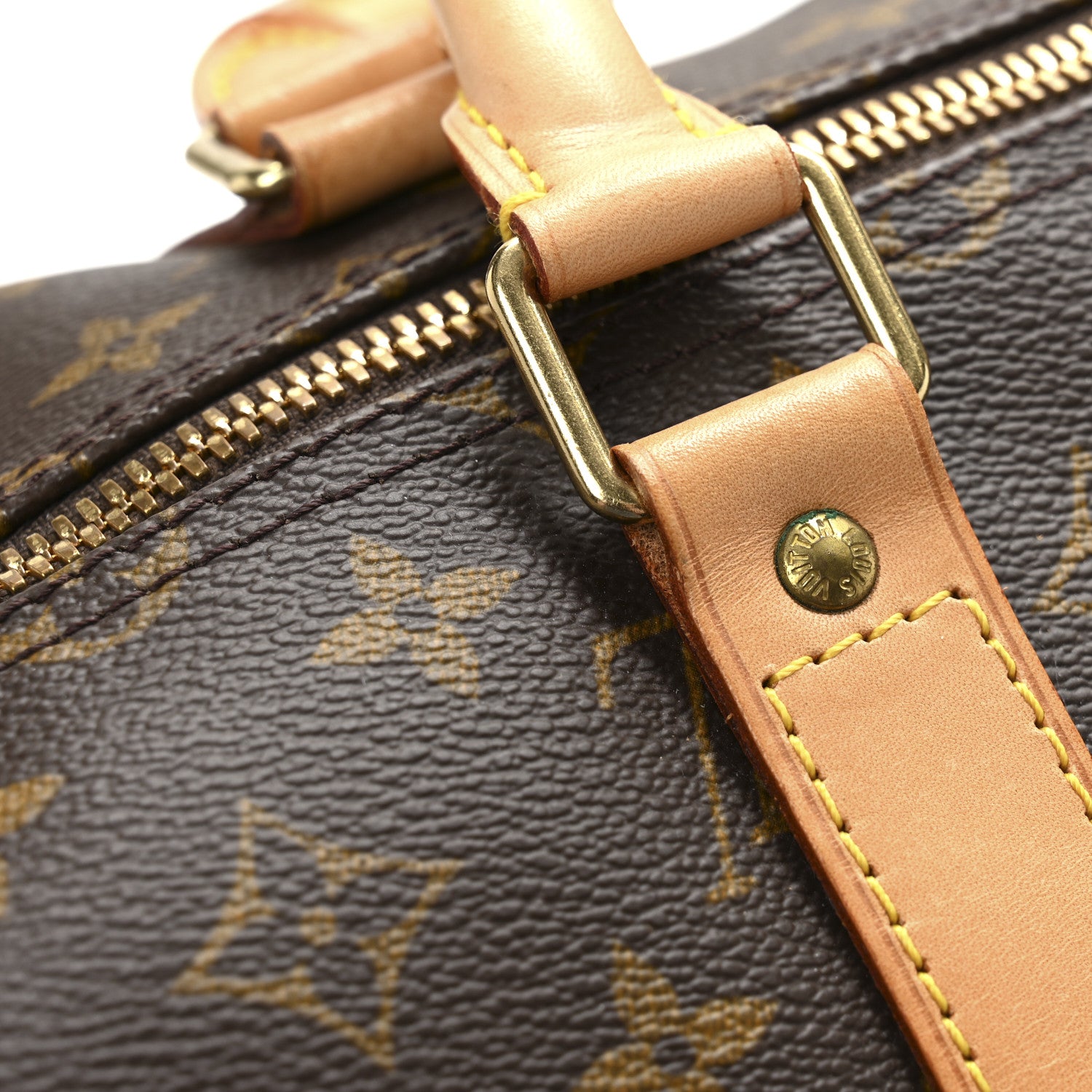 Louis Vuitton Monogram Keepall Bandouliere 55 11 of 13