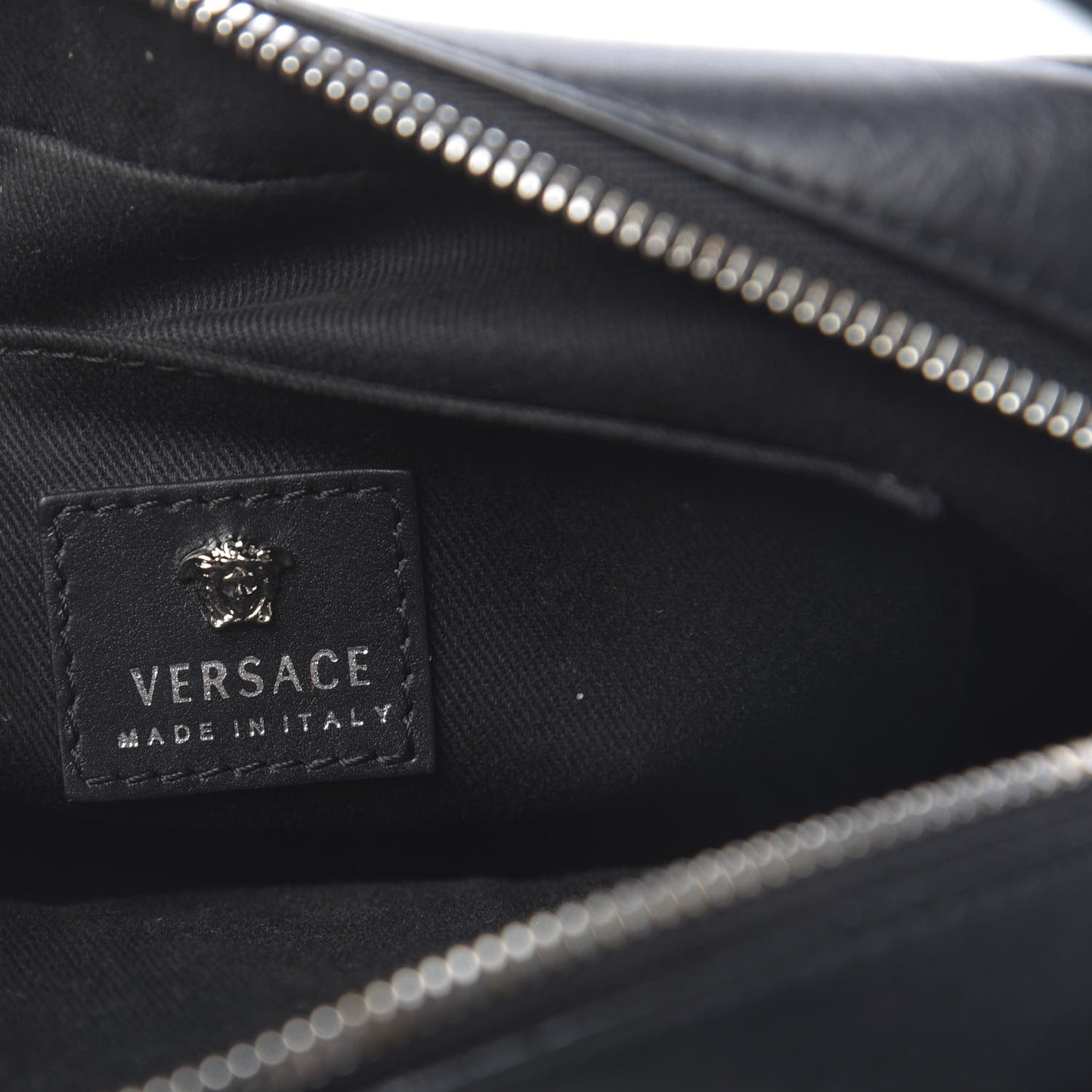 Calfskin Palazzo Camera Bag Black