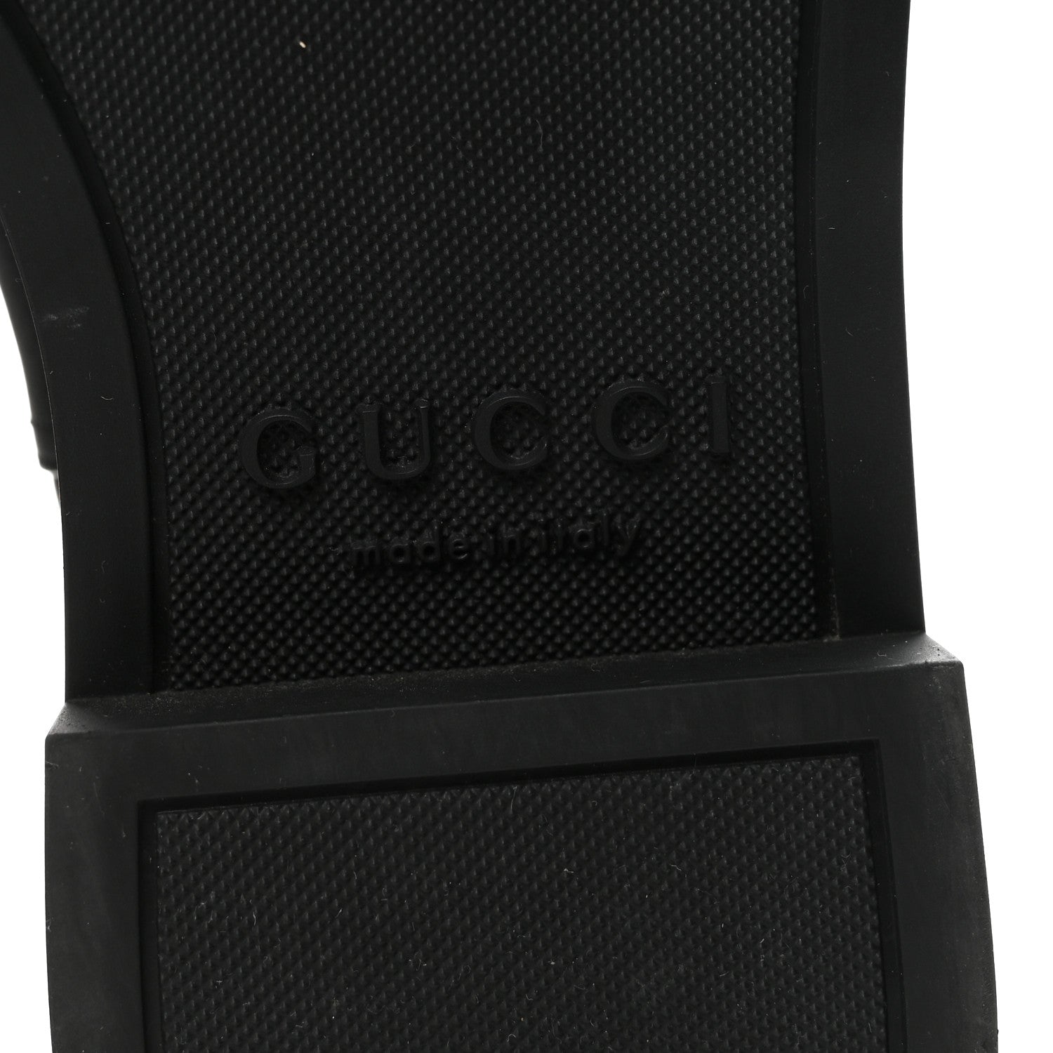 Gucci Guccissima Michelangelo Slim Horsebit Riding Boots 37 Black 13 of 14
