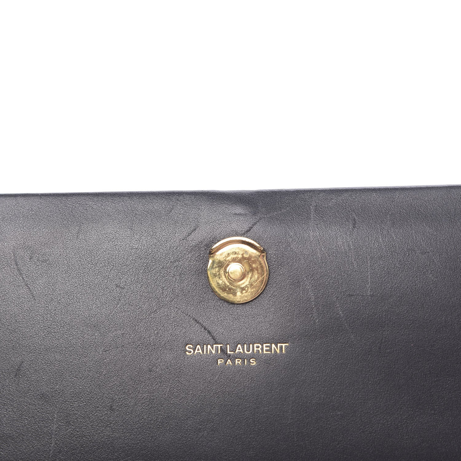 Saint Laurent Calfskin Small Classic Monogram Kate Tassel Satchel Black 14 of 15