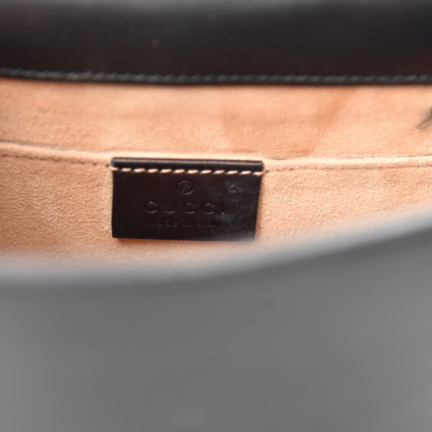 Calfskin Mini Sylvie Chain Shoulder Bag Black
