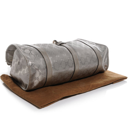 Gucci Imprime Monogram Medium Joy Shoulder Bag Silver 4 of 8