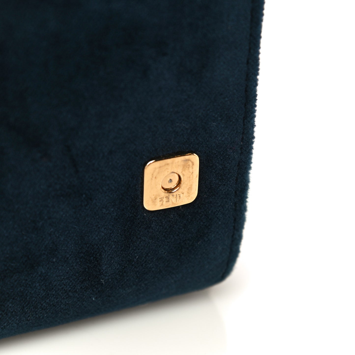 Velvet F is Fendi Wallet on Chain Blue