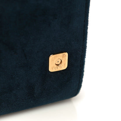 Fendi Velvet F is Fendi Wallet on Chain Blue 16 of 17