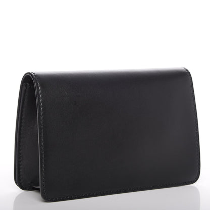 Christian Dior Smooth Calfskin Dio(r)evolution Flap Clutch Black 3 of 7