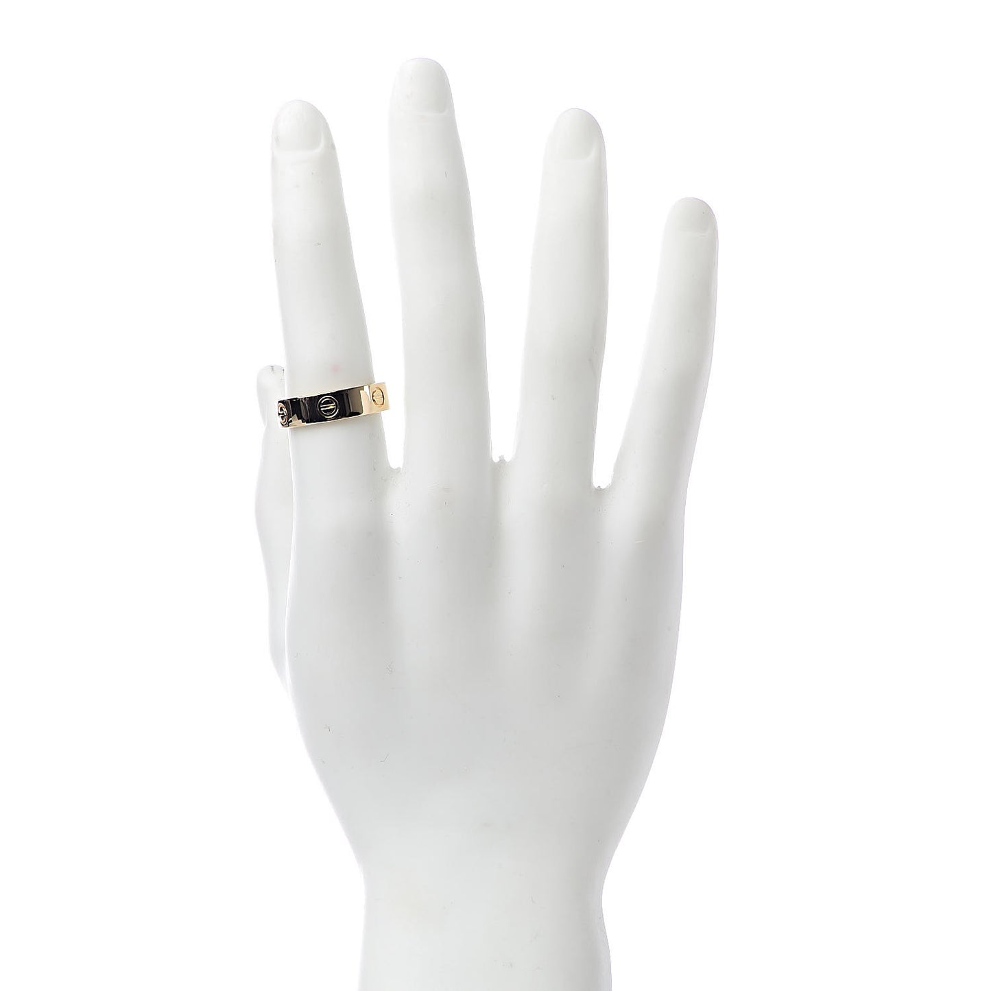 18K Yellow Gold 5.5mm LOVE Ring 63 10.25
