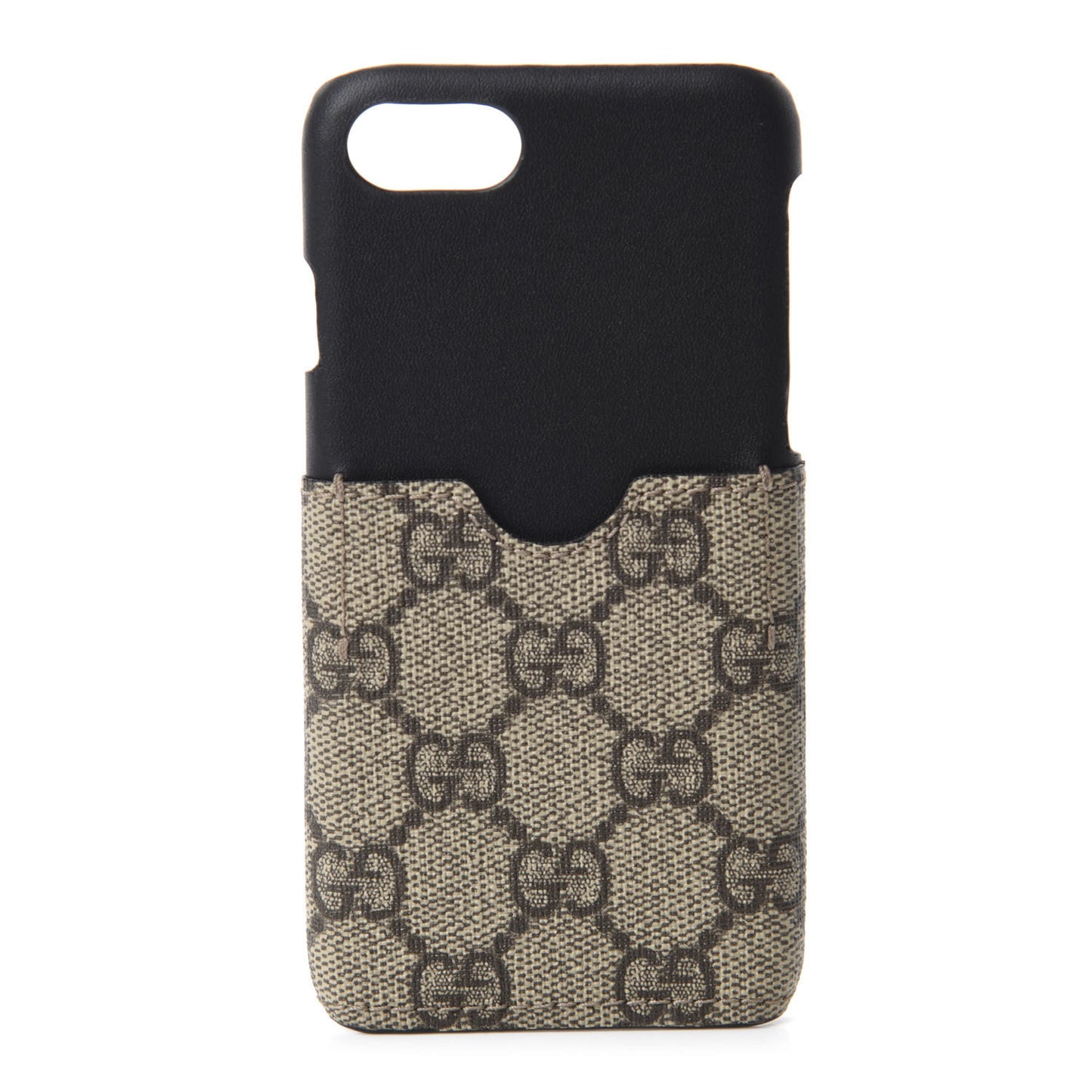 GG Supreme Monogram iPhone 7 Case Black