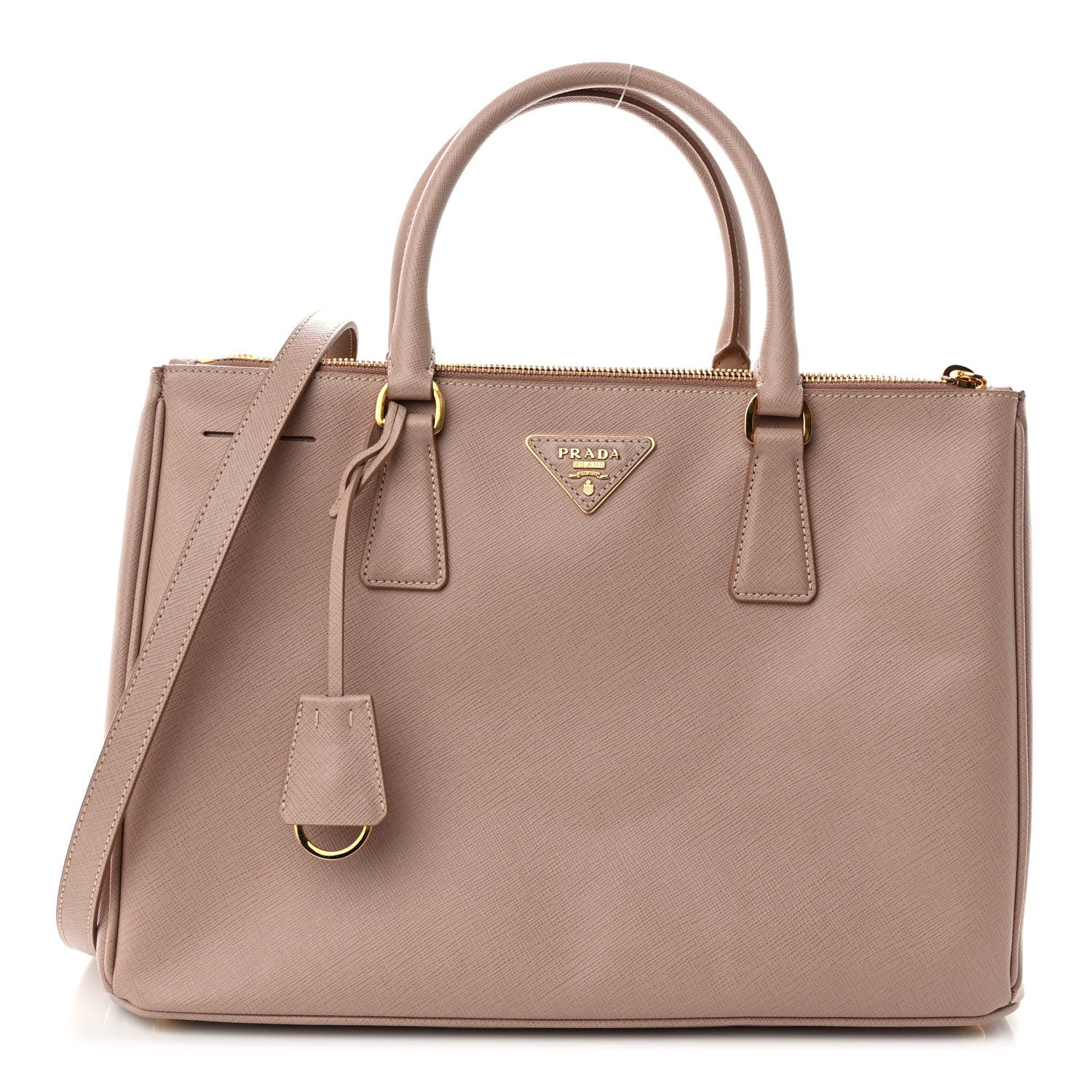 Prada Saffiano Medium Galleria Double Zip Tote Cammeo 1 of 9