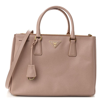 Prada Saffiano Medium Galleria Double Zip Tote Cammeo 1 of 9