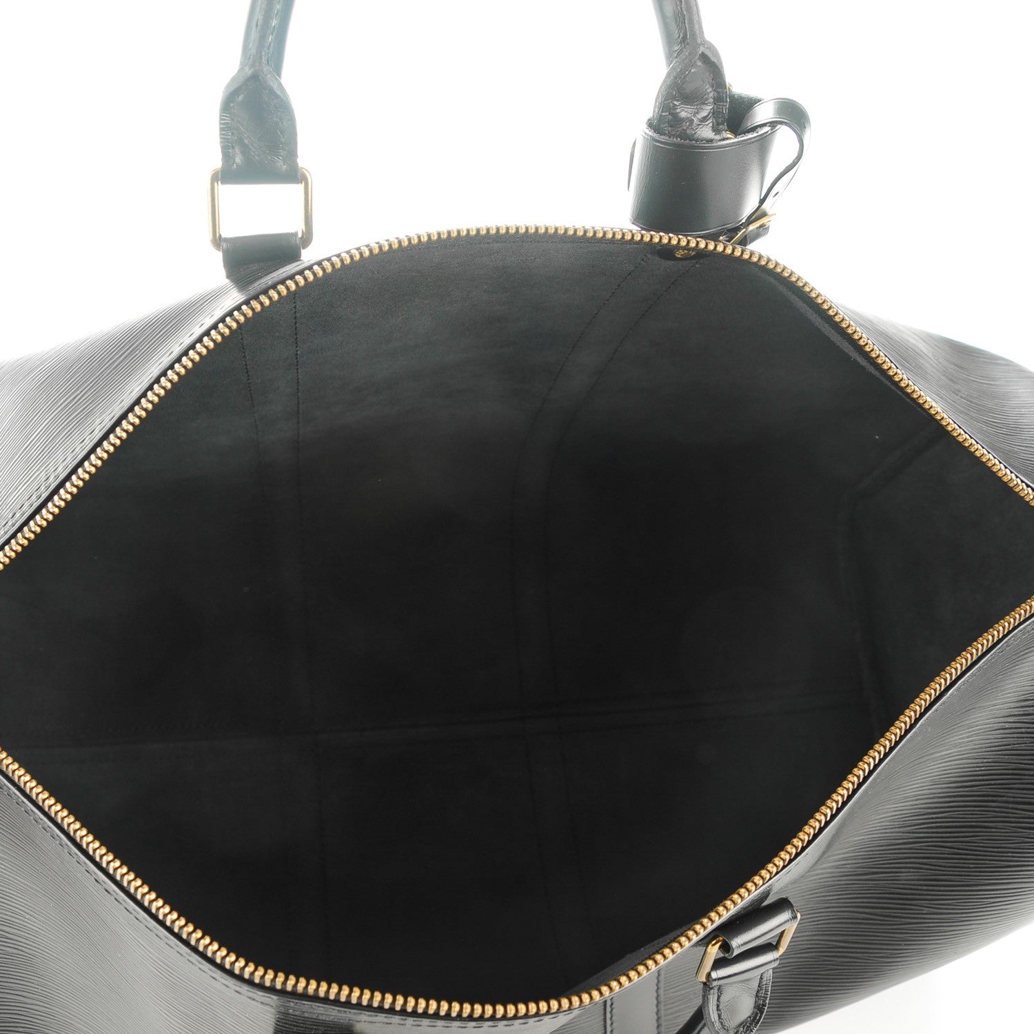 Louis Vuitton Epi Keepall 50 Black 5 of 7