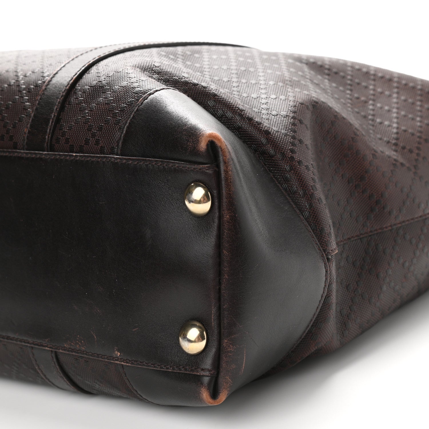 Gucci Diamante Joy Vertical Tote Dark Brown 10 of 14
