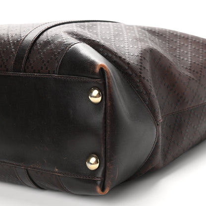 Gucci Diamante Joy Vertical Tote Dark Brown 10 of 14