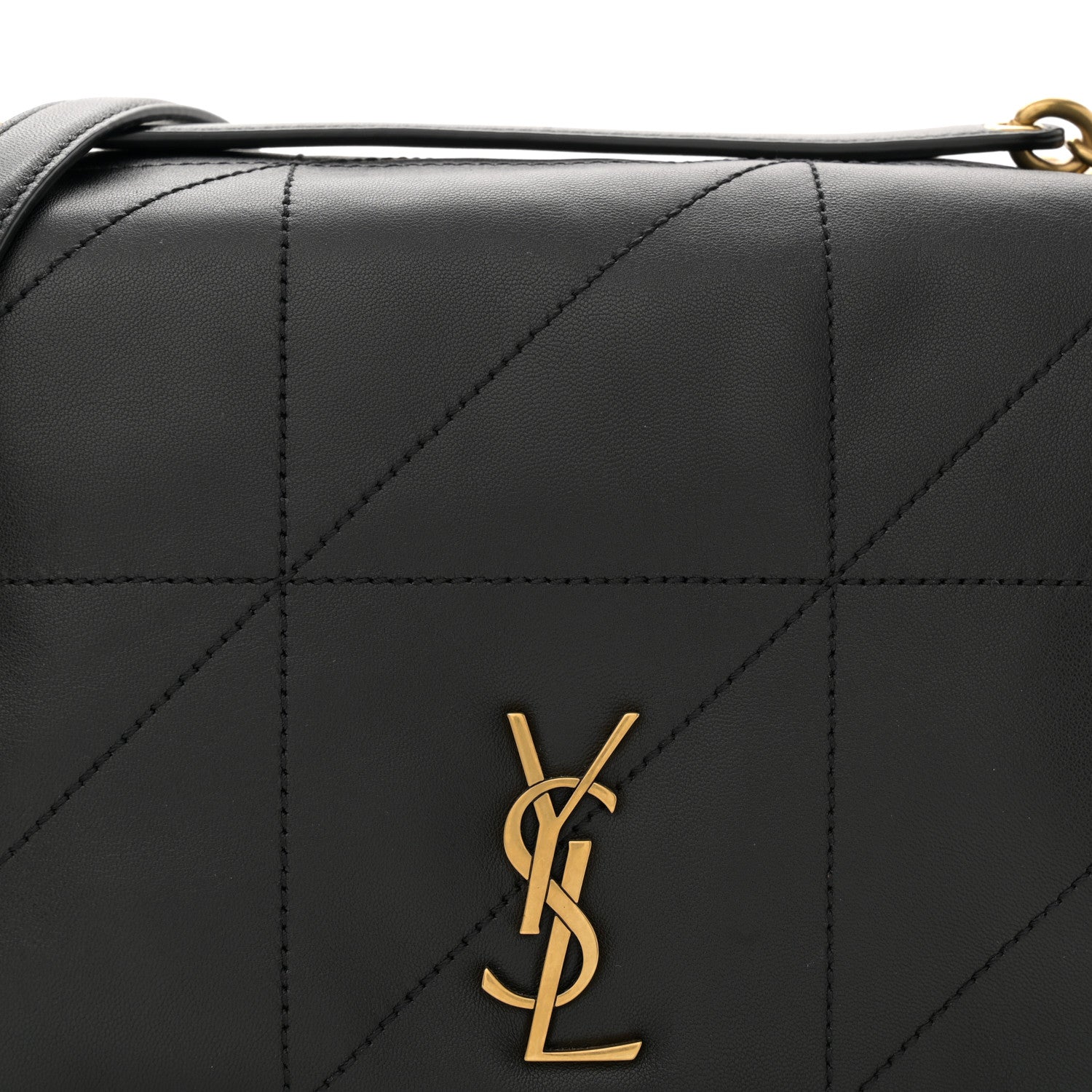 Saint Laurent Lambskin Matelasse Monogram Small Jamie 4.3 Black 8 of 11