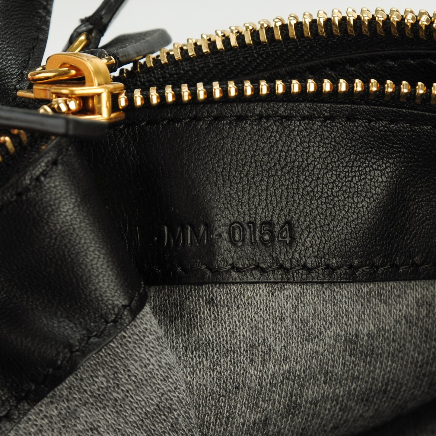 Lambskin Large Trio Crossbody Bag Black