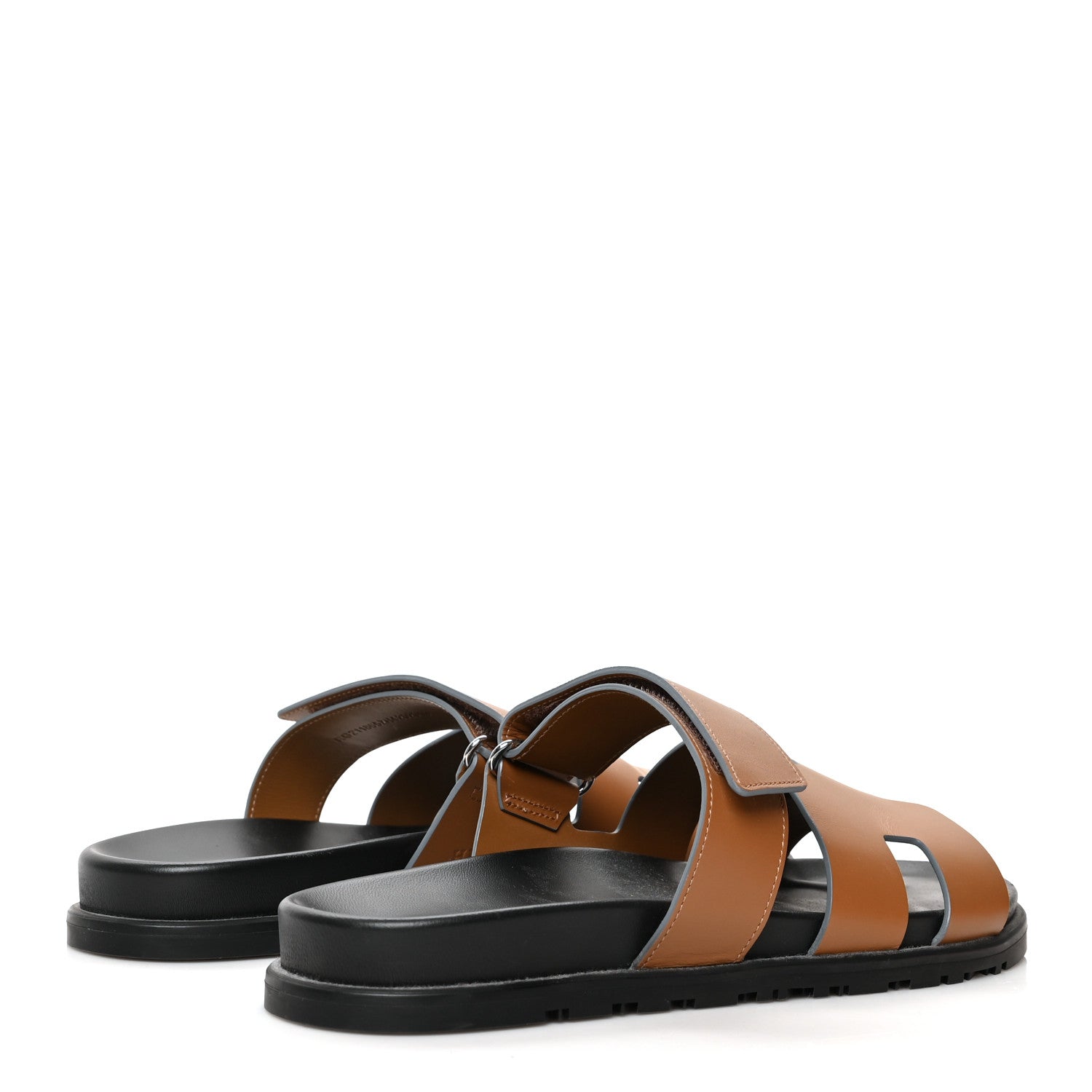 Hermes Calfskin Mens Chypre Sandals 42 Naturel 4 of 9