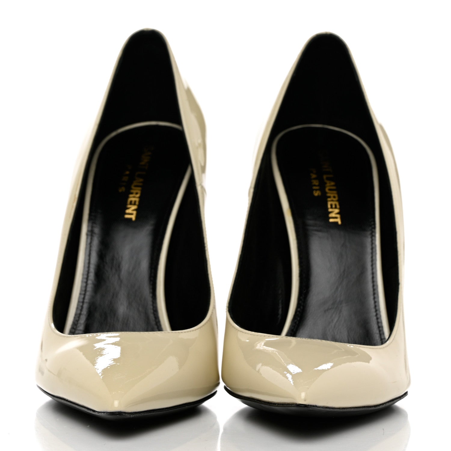 Saint Laurent Patent Opyum 110 Pumps 39.5 Neutro 2 of 10