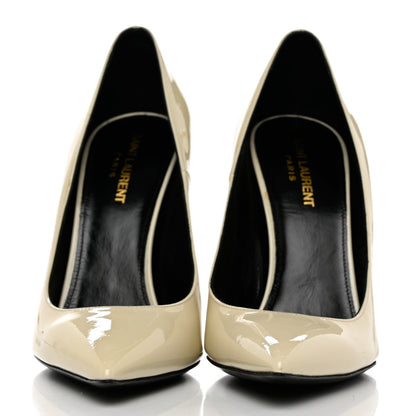 Saint Laurent Patent Opyum 110 Pumps 39.5 Neutro 2 of 10