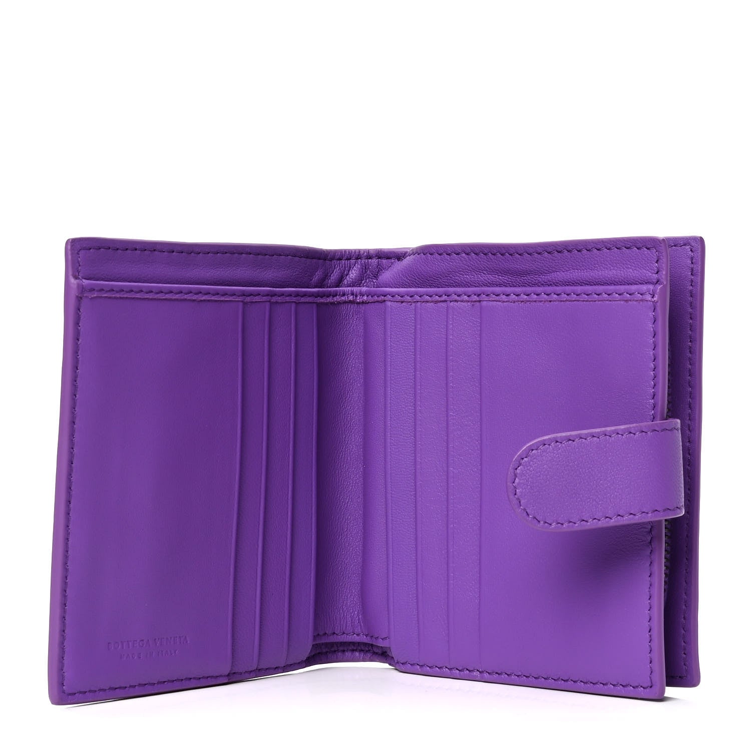 Bottega Veneta Nappa Intrecciato Mini Wallet Byzantine 4 of 5