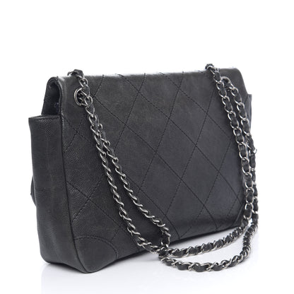 Chanel Caviar Outdoor Flap Black 2 of 9