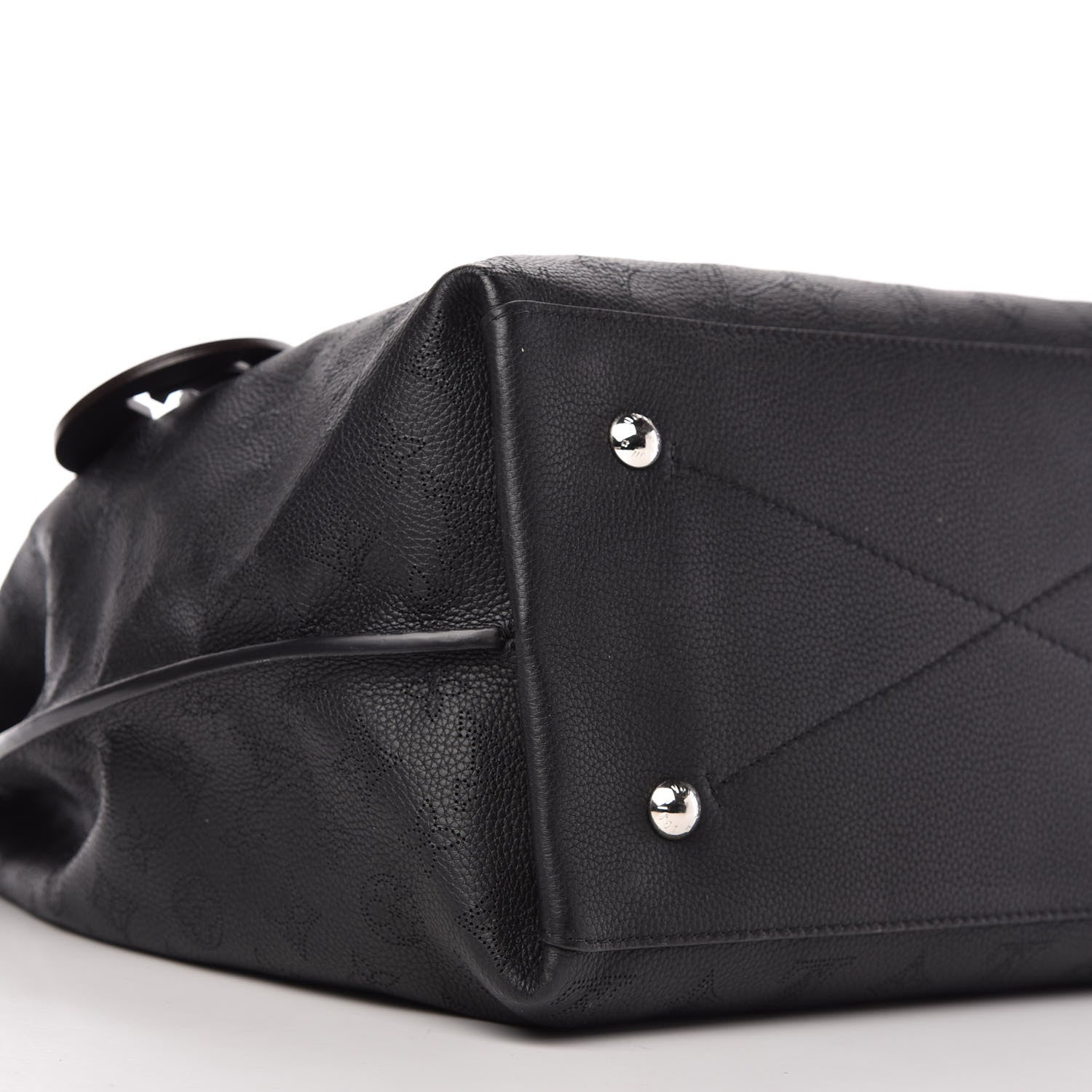 Louis Vuitton Mahina Carmel Hobo Black 6 of 9