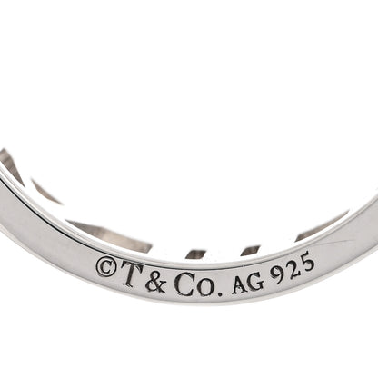 Tiffany Sterling Silver Wide Atlas Open Ring 51 5.75 4 of 5