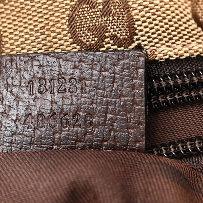 Gucci GG Monogram Large Web Handle Bucket Tote 7 of 16