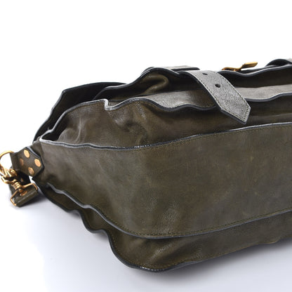 Proenza Schouler Lambskin Large PS1 Satchel Military 11 of 14