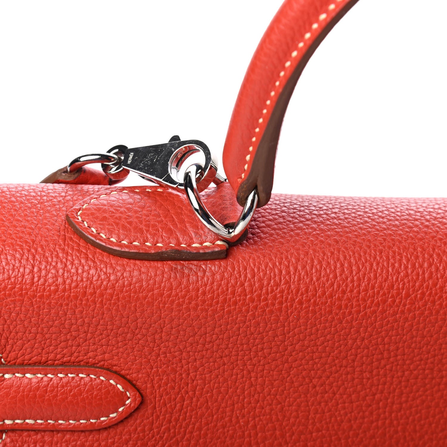 Hermes Togo Kelly Retourne 35 Sanguine 11 of 13