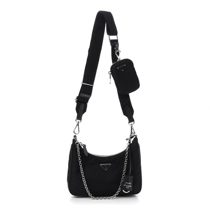 Prada Nylon Re-Edition 2005 Shoulder Bag Black 1 of 9