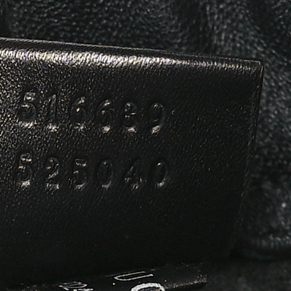 Gucci Calfskin Logo Drawstring Backpack Black 8 of 10