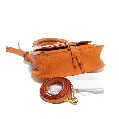 Chloe Calfskin Mini Marcie Satchel Indian Summer 11 of 11