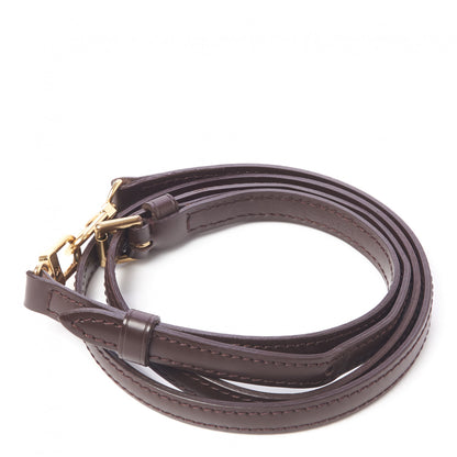 Louis Vuitton Calfskin 12mm Adjustable Shoulder Strap Brown 3 of 4