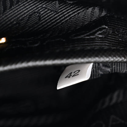 Prada Saffiano Lux Small Camera Crossbody Bag Black 7 of 10