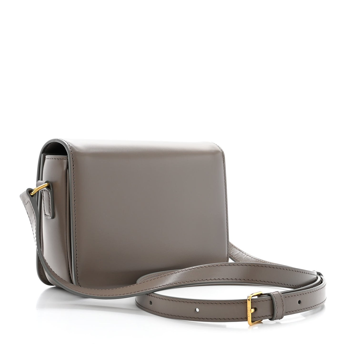 Shiny Calfskin Teen Triomphe Pebble