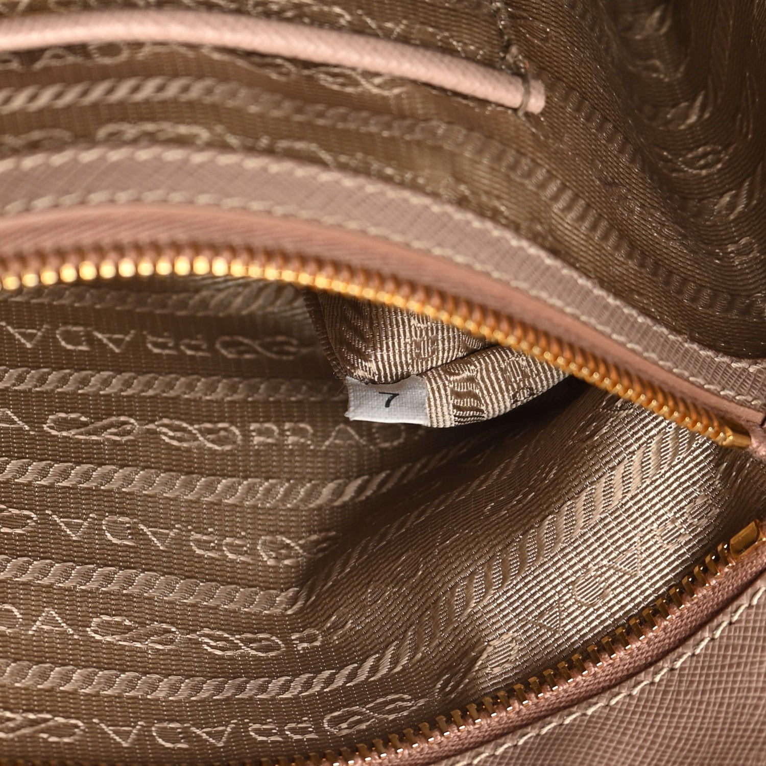 Prada Saffiano Large Galleria Double Zip Tote Cammeo 10 of 29