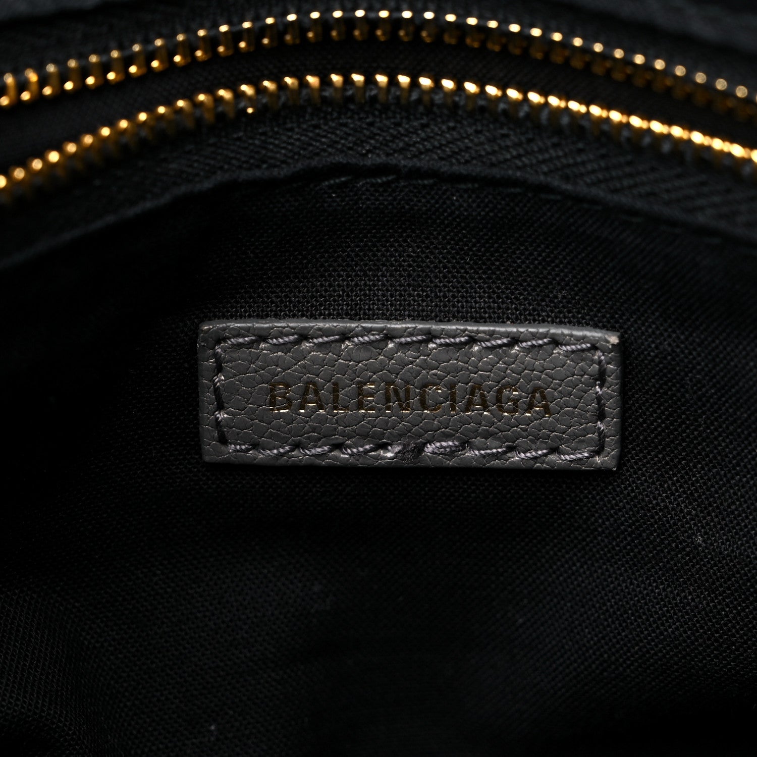 Balenciaga Chevre Gold Metallic Edge Hardware S City Gris Acier 6 of 9