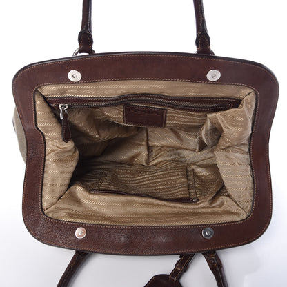 Prada Jacquard Logo Frame Brown 5 of 12