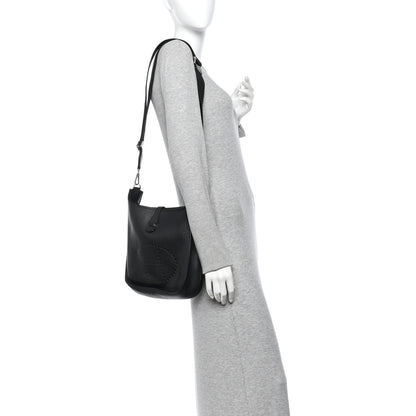 Hermes Taurillon Clemence Evelyne III PM Black 2 of 10
