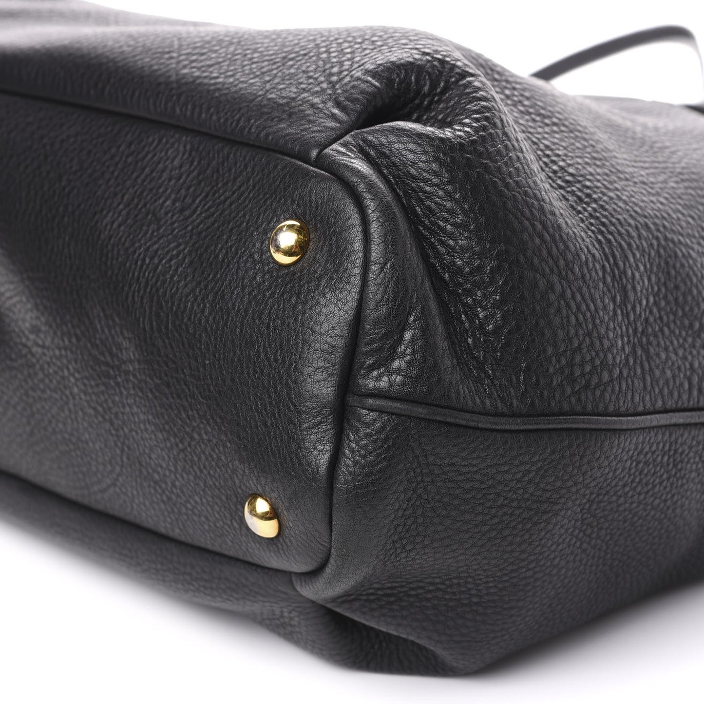 Vitello Daino Tote Black