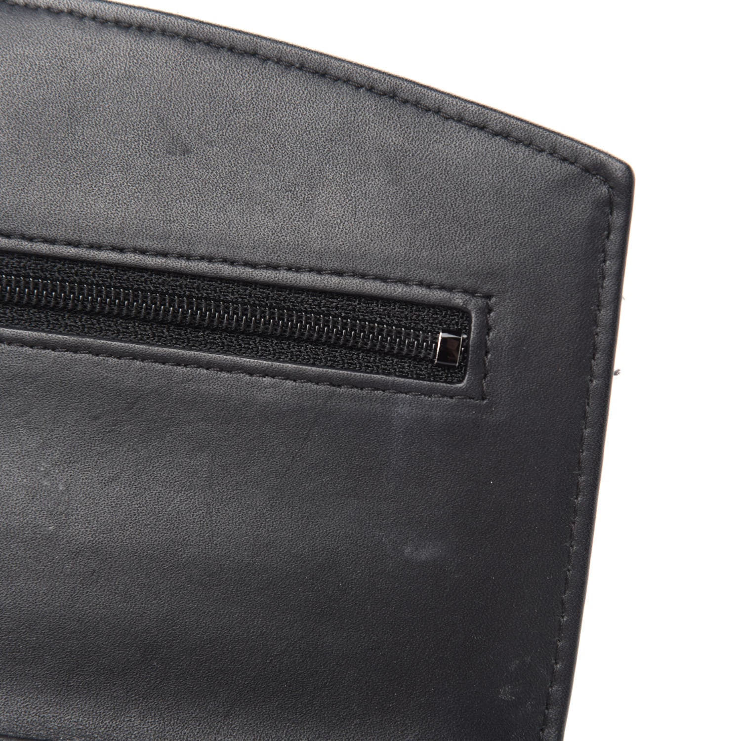 Chanel Patent Quilted Brilliant Wallet On Chain WOC Black 10 of 15