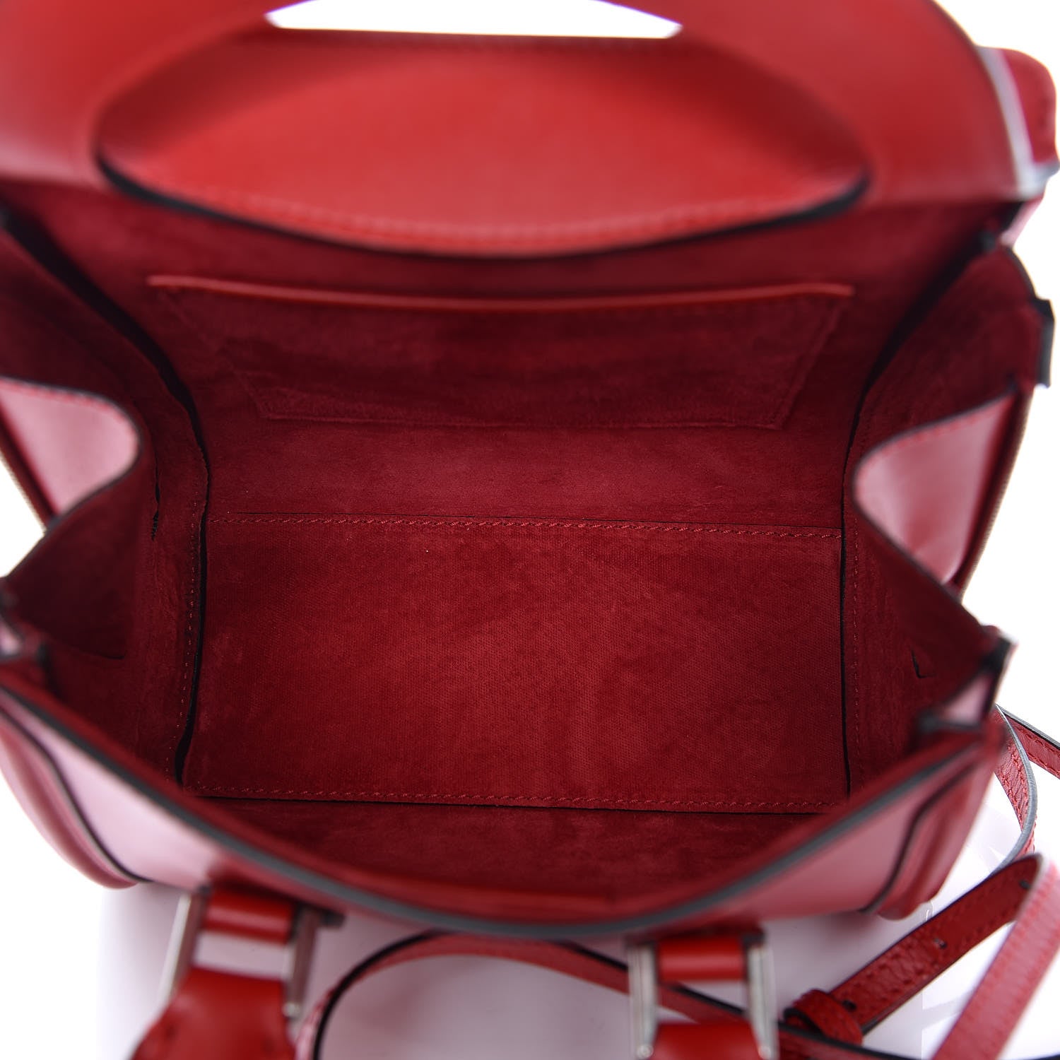 Alexander McQueen Calfskin Mini Heroine Scarlet 5 of 10