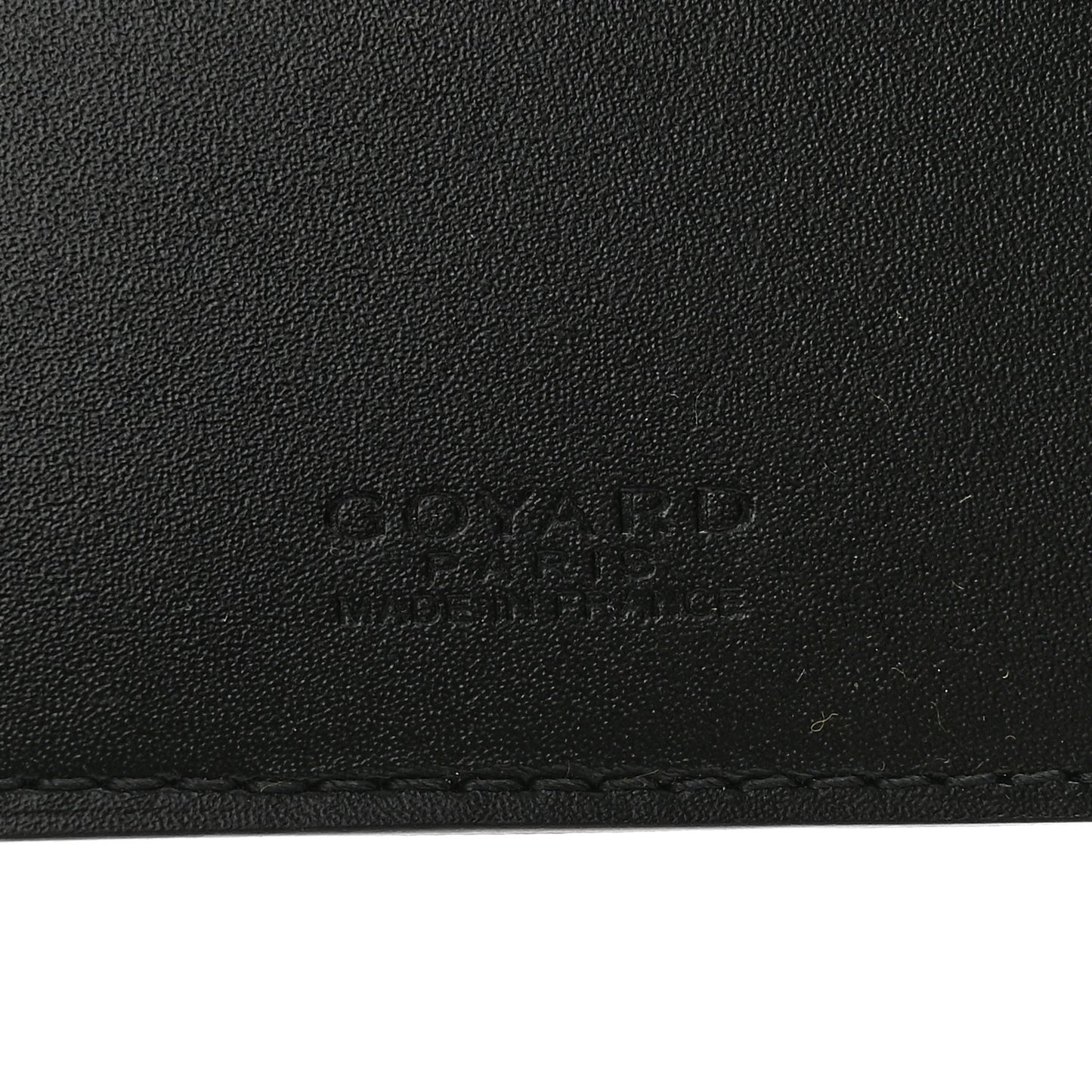 Goyardine Multi Slot Bi-Fold Wallet Black