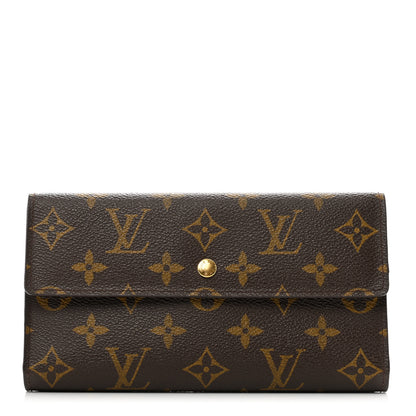 Louis Vuitton Monogram Sarah Wallet 1 of 9