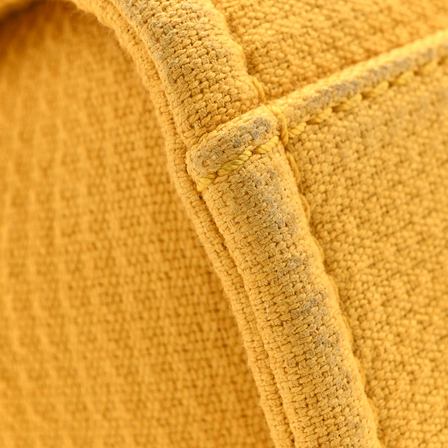 Chanel Mixed Fibers Small Deauville Tote Yellow 13 of 17