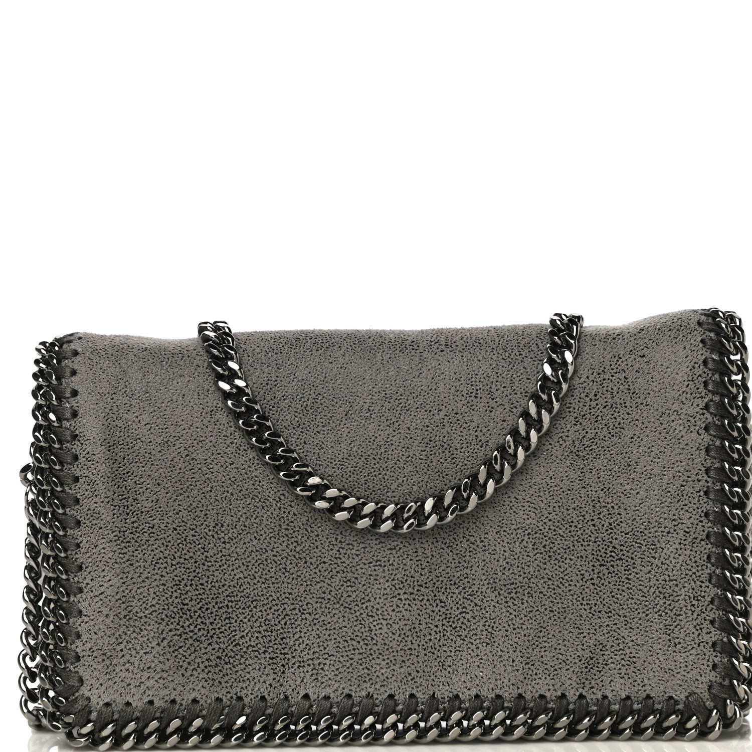 Stella McCartney Shaggy Deer Falabella Crossbody Bag Light Grey 8 of 9