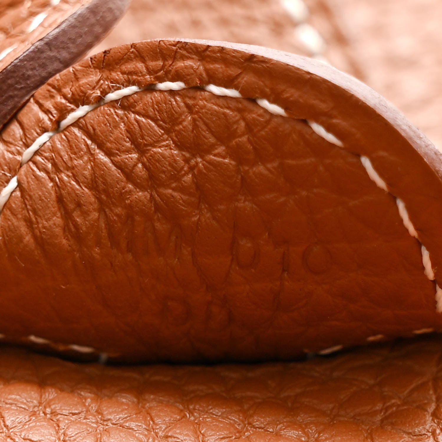Hermes Taurillon Clemence Evelyne III PM Gold 7 of 10