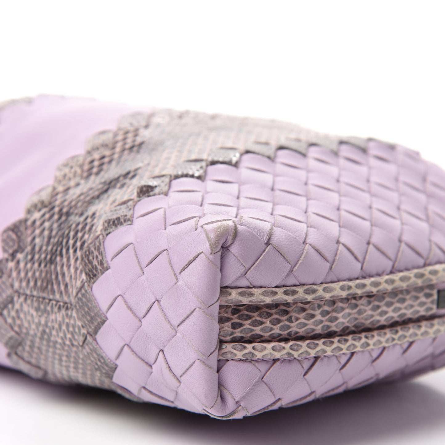 Nappa Intrecciato Ayers Crossbody Pillow Messenger Parme