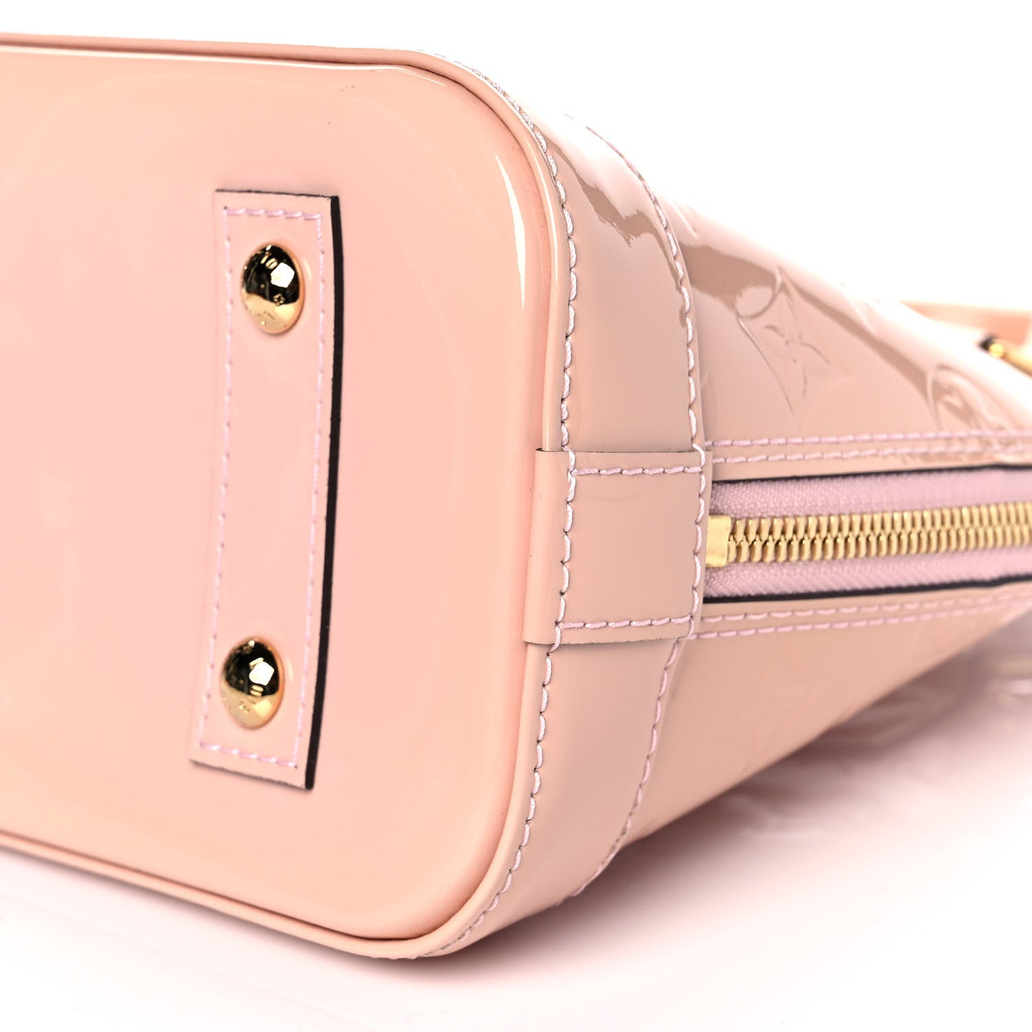 Louis Vuitton Vernis Alma BB Rose Ballerine 8 of 8