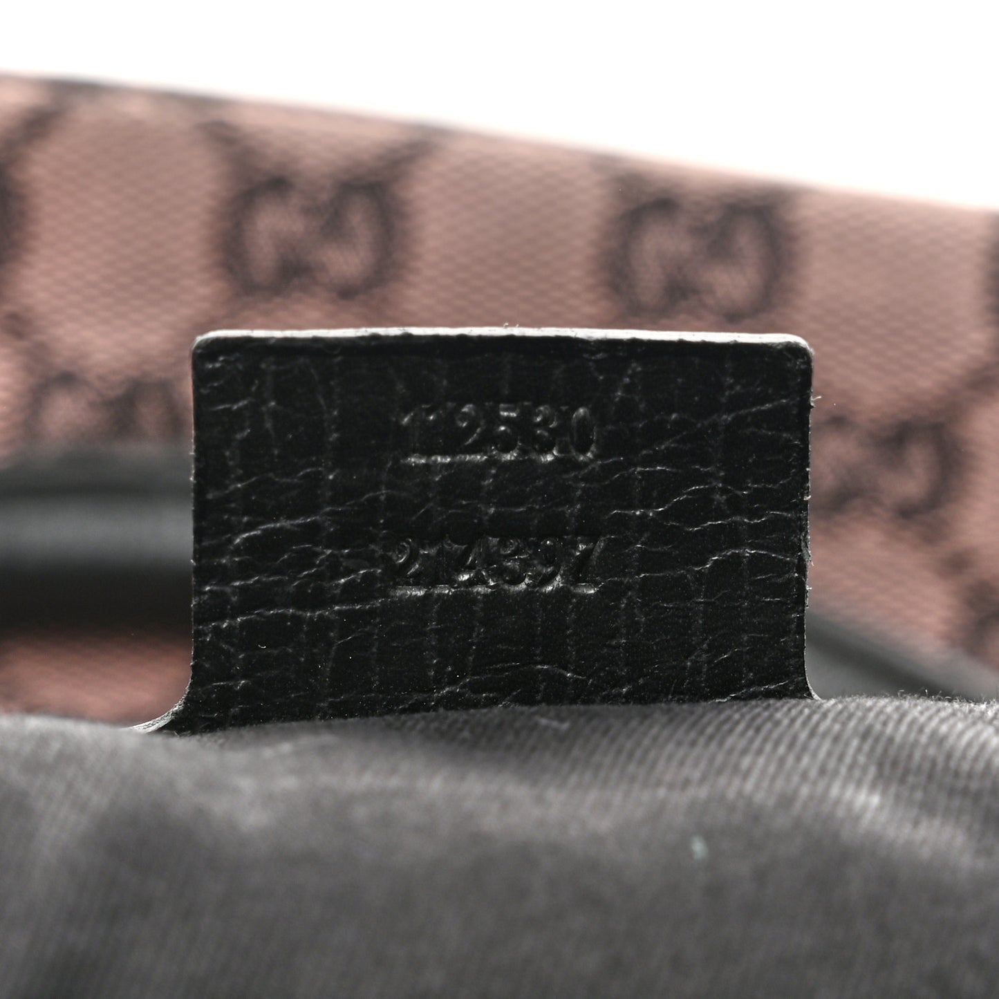 Monogram Bamboo Handle Bag Pink